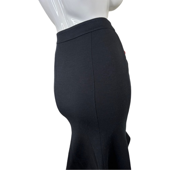 WOLFORD gorgeous wool midi trumpet skirt fit n flare RARE find xxs XS fun sz 34 - Picture 12 of 17